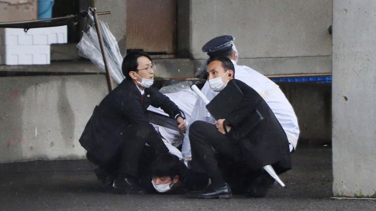 Japanese Prime Minister Fumio Kishida evacuated after nearby explosion