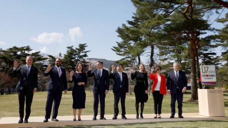 G7 foreign ministers talk food security