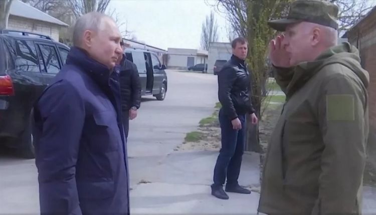 بوتين يزور خيرسون في أوكرانيا