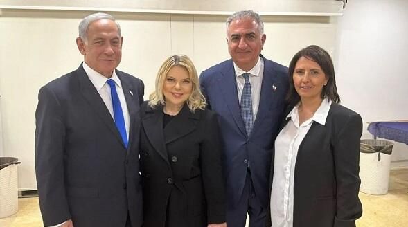 Reza Pahlavi met with Netanyahu