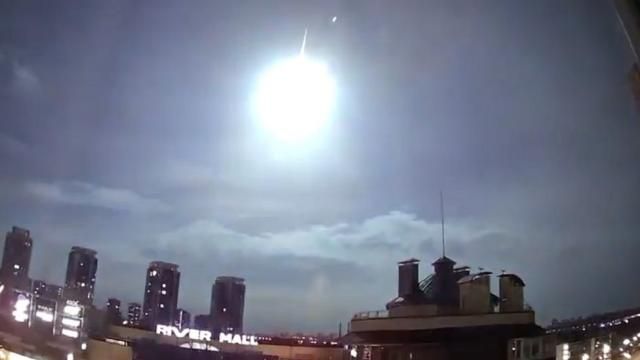 Nasa says flash over Kyiv was not its satellite