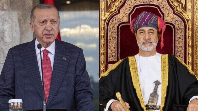 أردوغان يبحث مع سلطان عمان العلاقات الثنائية
