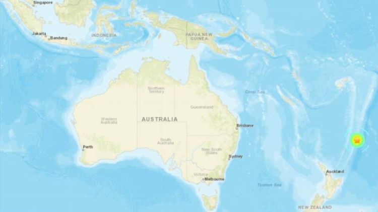 7.3-magnitude earthquake hits New Zealand's Kermadec Islands