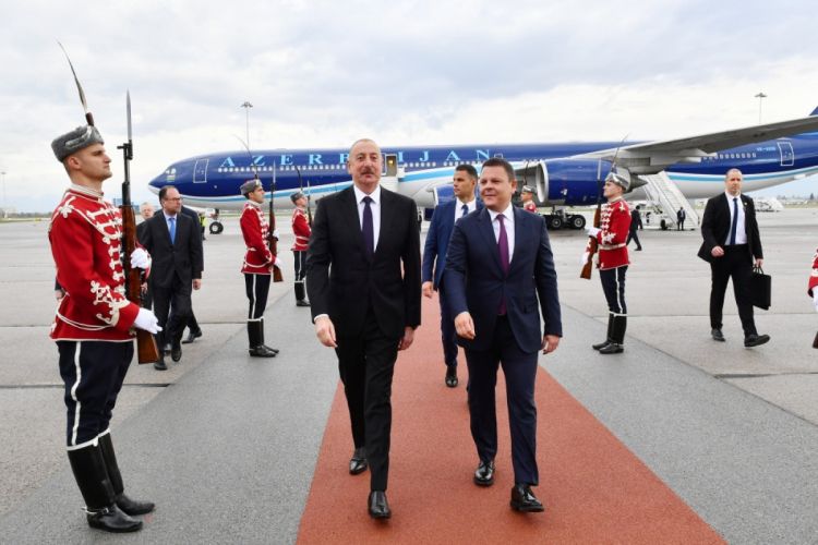 President of Azerbaijan pays working visit to Bulgaria