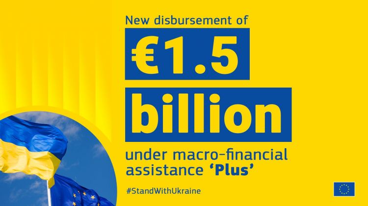 €1.5 billion support package to Ukraine from EU