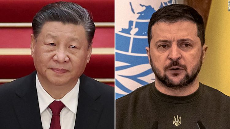Phone talk of Chinese and Ukrainian presidents lasted for an hour