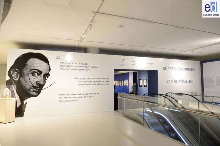 Works of Salvador Dalí are exhibited in Azerbaijan - at Heydar Aliyev Center