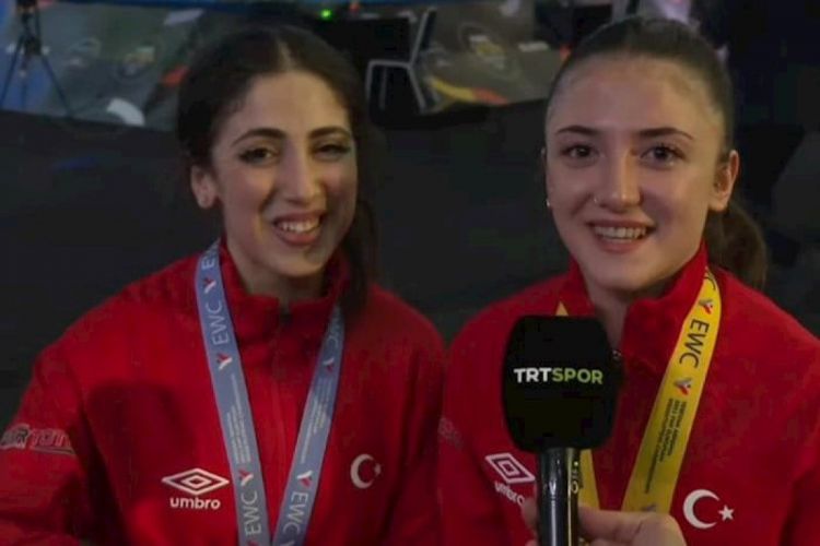 Medal winning Turkish athlete: I am very proud to present medal to Azerbaijan