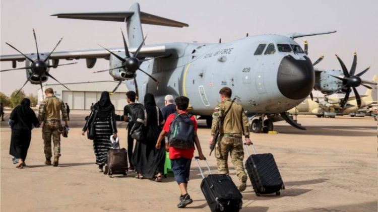 UK evacuates 1,888 people out of Sudan