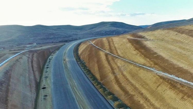 President of Azerbaijan inaugurated 12.3-kilometer section of Fuzuli-Hadrut highway
