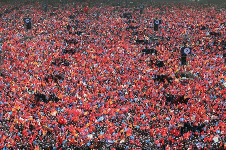 Erdoğan: 1.7 million people attend rally