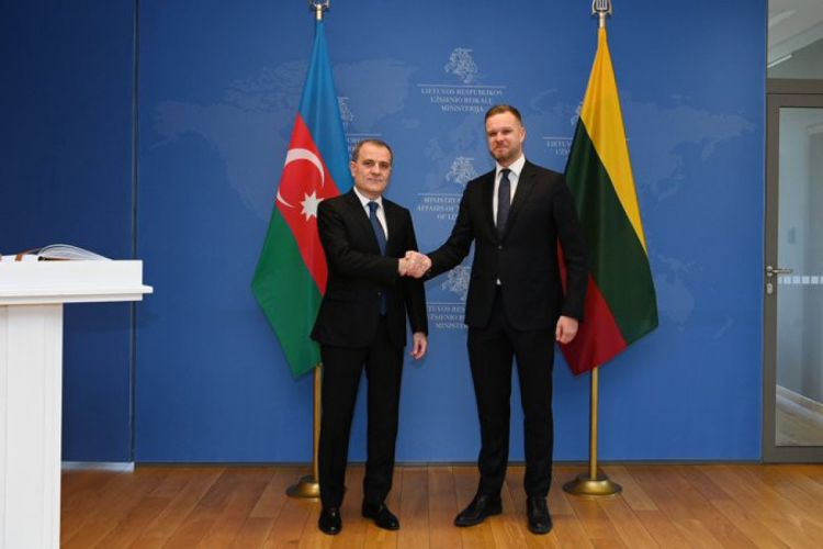 Jeyhun Bayramov met with his Lithuanian counterpart