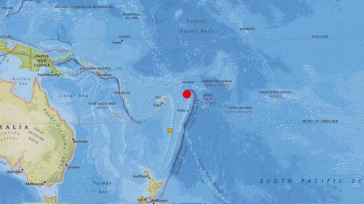 7.4-magnitude quake strikes Tonga