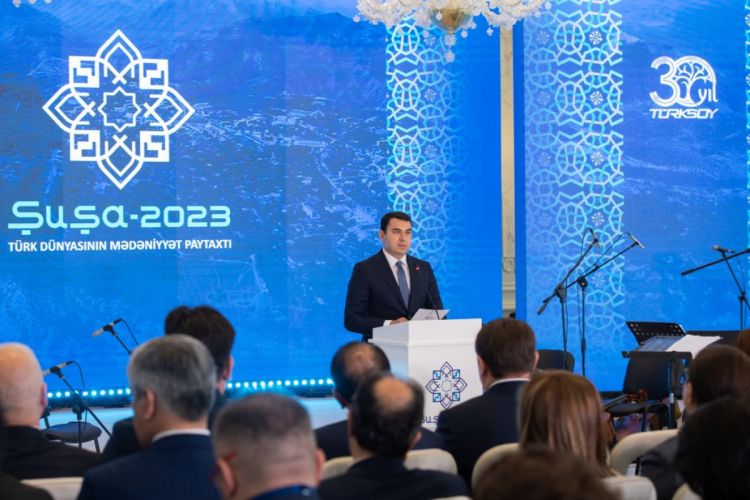 Official opening of the “Shusha— culture capital of Turkic world 2023” event was held