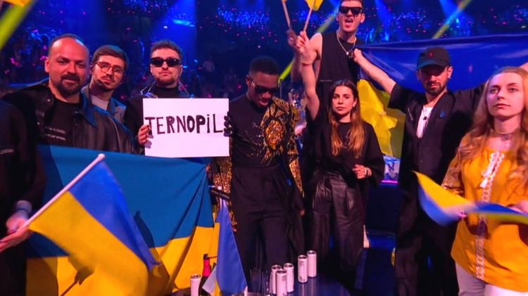 Ukraine Eurovision act's city Ternopil attacked before performance