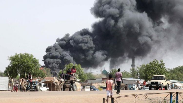 Heavy gunfire in Sudan ahead of ceasefire talks