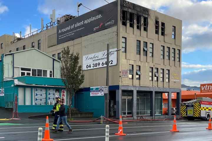 Several killed in Wellington hostel fire