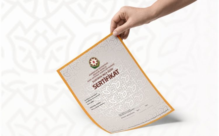 В Азербайджане за 4 месяца выдано более 120 тысяч сертификатов ASAN Imza