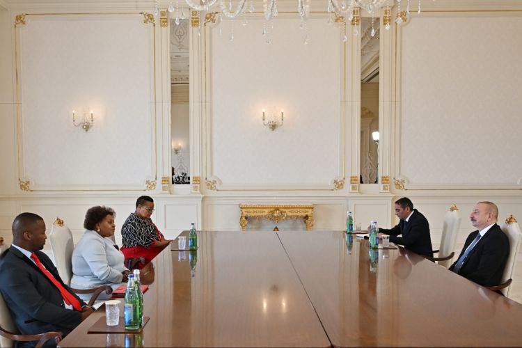 President Ilham Aliyev received Chairman Head of RSA National Assembly