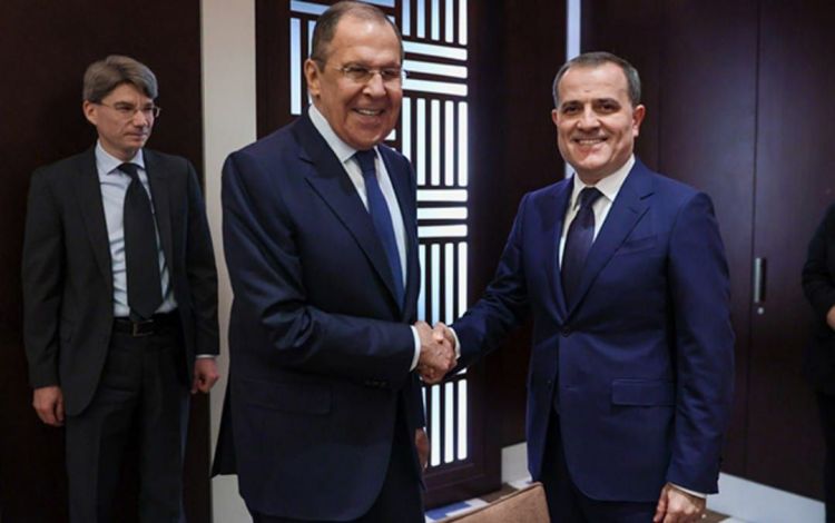 Meeting between Azerbaijani and Russian Top Diplomats started in Moscow