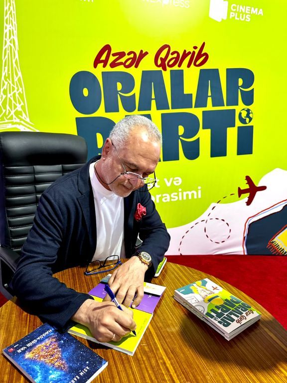 Состоялась презентация книги Азера Гариба «Oralar parti»