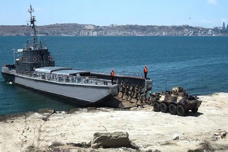 Tactical exercises held in Azerbaijan Naval Forces
