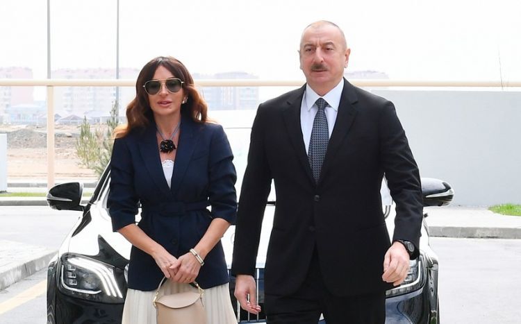 Official lunch was hosted in honor of President Ilham Aliyev and First Lady Mehriban Aliyeva in Vilnius