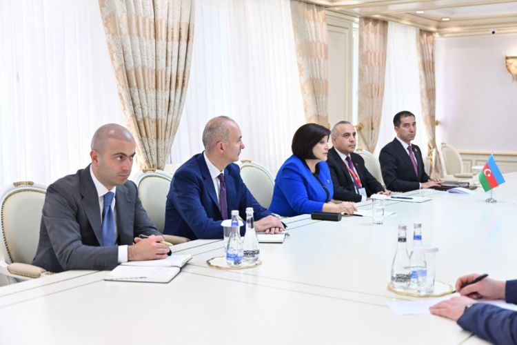 Chair of Azerbaijani Parliament meets with OSCE PA President