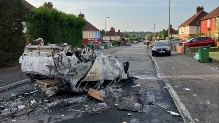Two teenage boys killed in crash before Ely riot