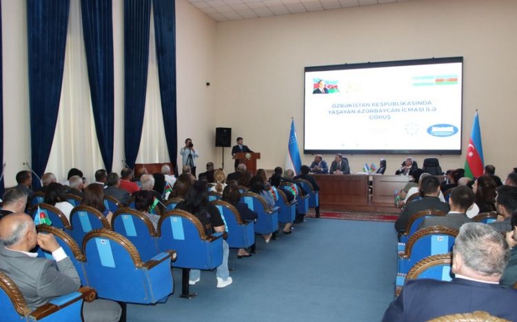 Председатель Госкомитета встретился с членами азербайджанской диаспоры в Ташкенте