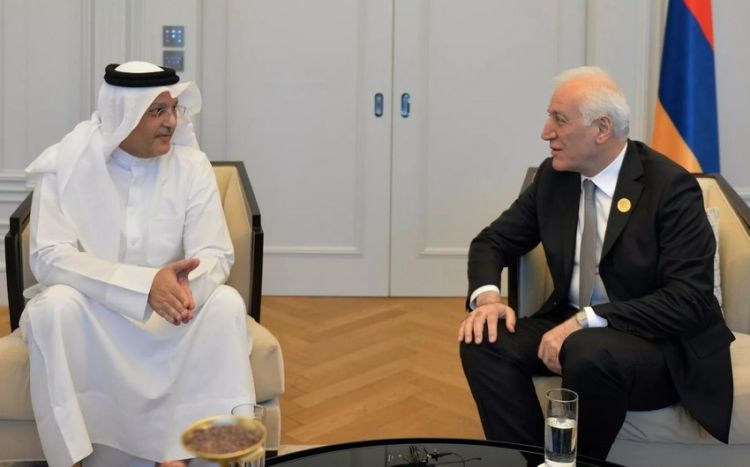 Президент Армении и катарский министр обсудили сотрудничество в сфере высоких технологий