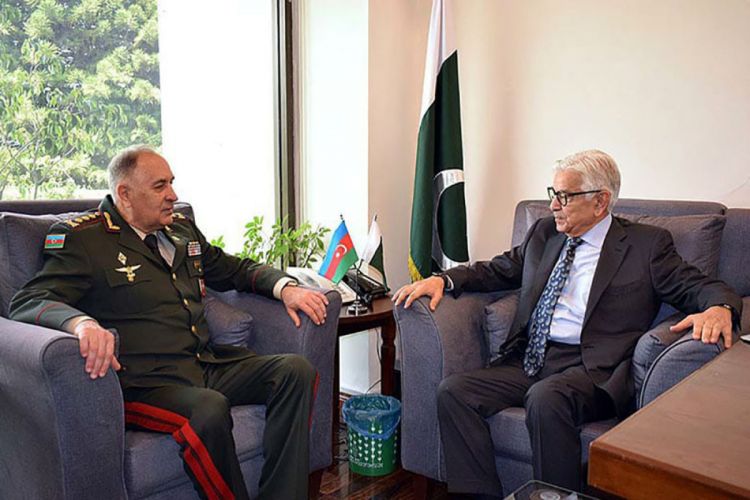 Azerbaijan's Deputy Def Min and Pakistan's Federal Def Min discussed provocations