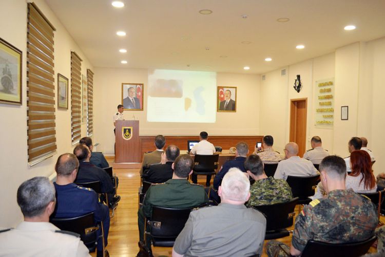 Military attachés visited Azerbaijan Naval Forces