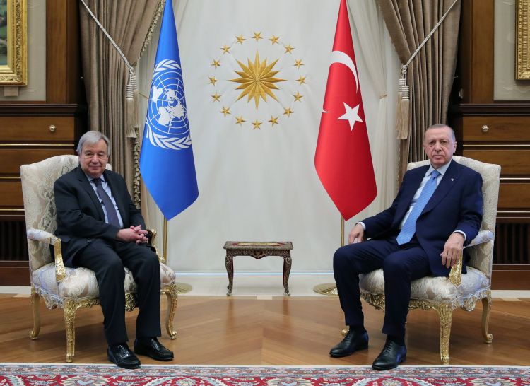 Antonio Guterres congratulates President Erdogan on reelection