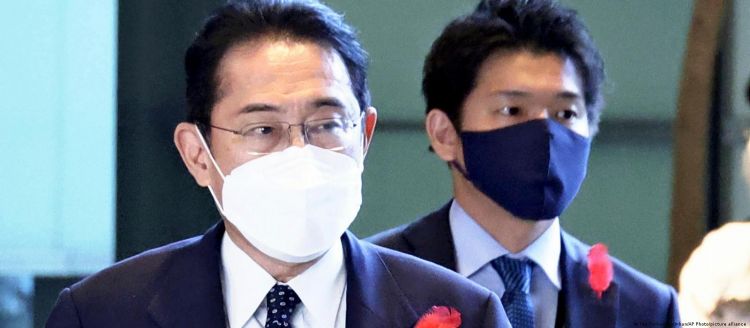Japan's PM Kishida ditches son as aide after party scandal