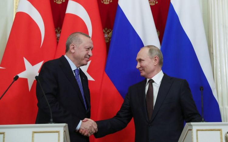 Песков: Путин и Эрдоган подтвердили намерение встретиться в обозримой перспективе