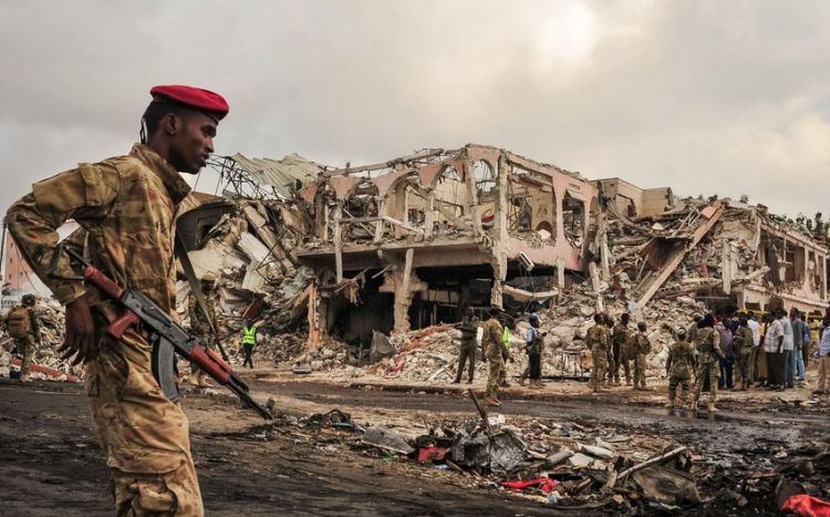 Более 50 военных убиты при нападении боевиков на базу Афросоюза в Сомали
