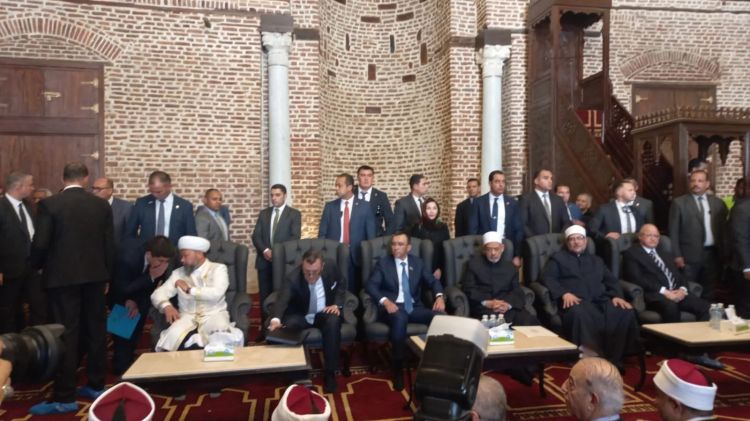 افتتاح مسجد الظاهر بيبرس بالقاهرة بعد تجديده