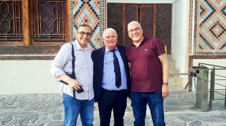 فريق الجزيرة الوثائقية يواصل زيارته لأذربيجان ويصل إلي شاكي
