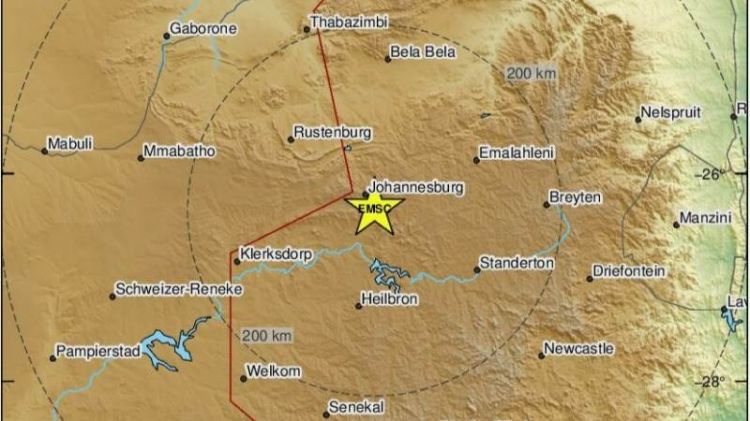 5.0-magnitude earthquake shakes S. Africa EMSC
