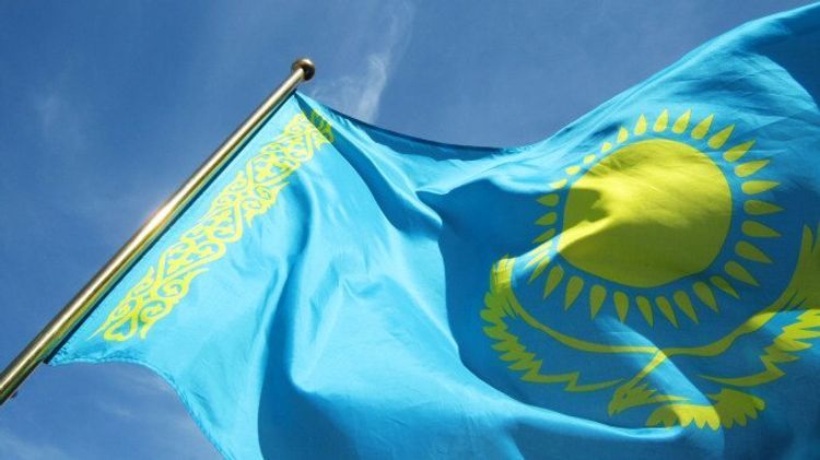 Flag lowered at the Kazakh Embassy in Azerbaijan