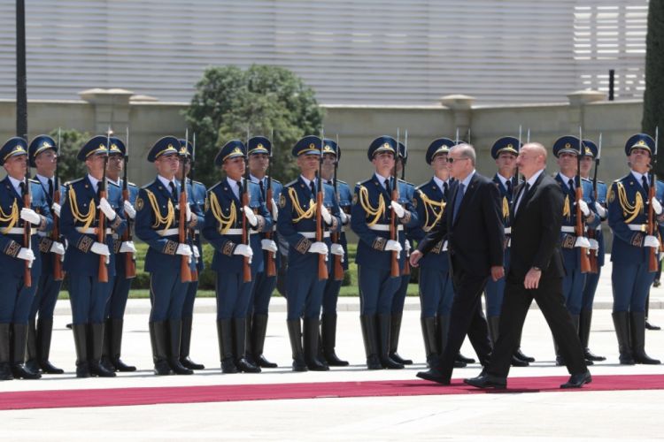Official welcome ceremony was held for President of Türkiye Recep Tayyip Erdogan