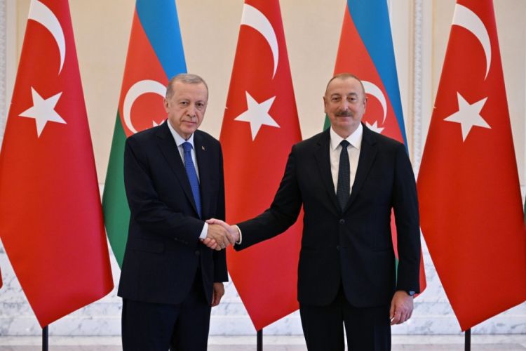 President of Azerbaijan Ilham Aliyev's one-on-one meeting with President of Türkiye Recep Tayyip Erdogan kicks off
