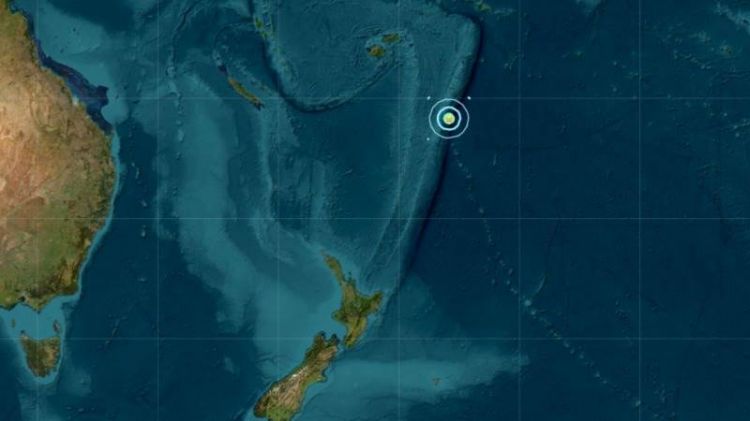 5.9-magnitude earthquake strikes near Tonga