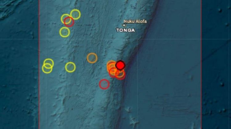 Tonga hit by 6.0-magnitude earthquake