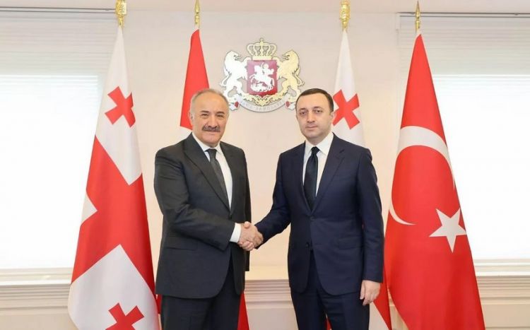 Генсек Совбеза Турции и премьер Грузии обсудили углубление стратегического партнерства