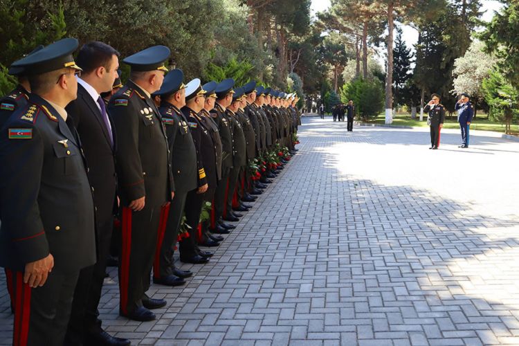 Azerbaijan Defense Ministry's servicemen were presented with high military ranks