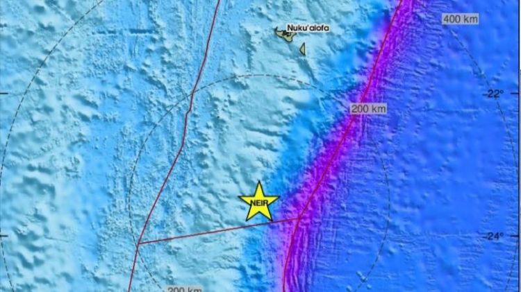 5.6-magnitude quake strikes Tonga