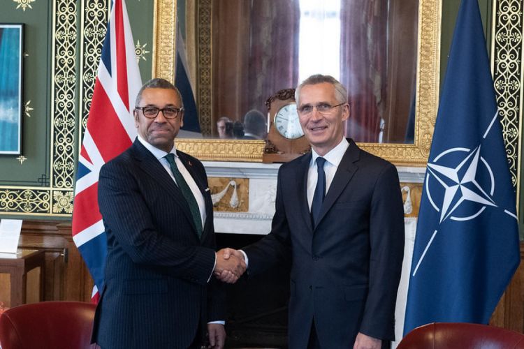 NATO Secretary General meets with the UK Foreign Secretary