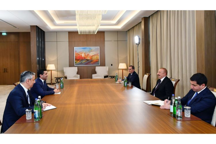 Azerbaijani President receives Uzbek FM